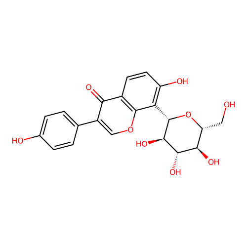 葛根素 structure