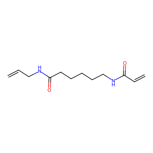 6-(丙-2-烯酰氨基)-N-丙-2-烯基己酰胺 structure