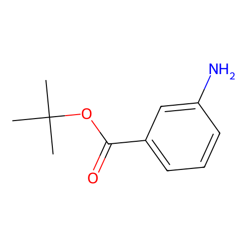 tert-Butyl-3-aminobenzoate structure