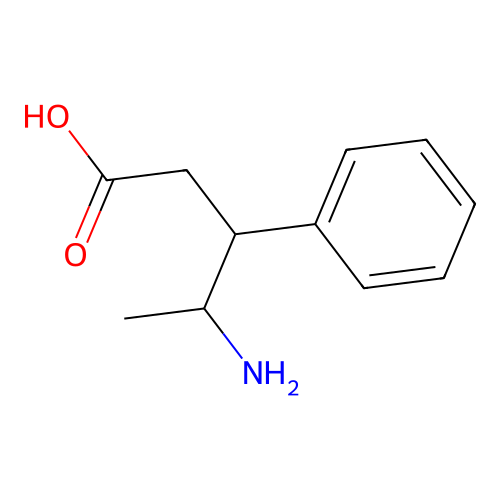 4-Amino-3-phenylpentanoic acid structure