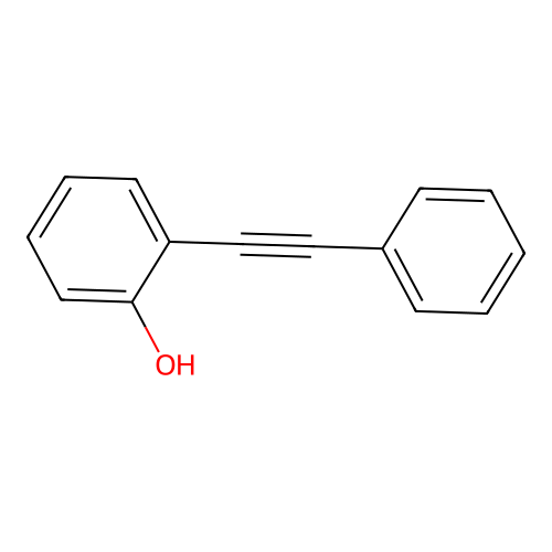 2-(Phenylethynyl)phenol structure