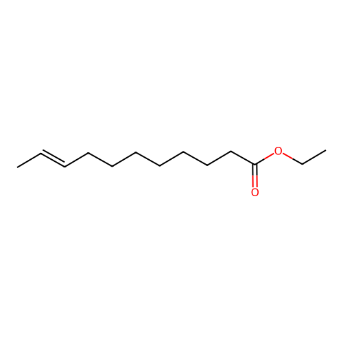 Ethyl undec-9-enoate structure