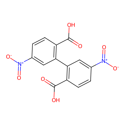 5,5'-dinitrodiphenic acid structure