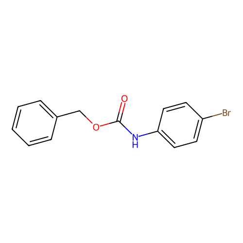 Benzyl 4-bromophenylcarbamate structure