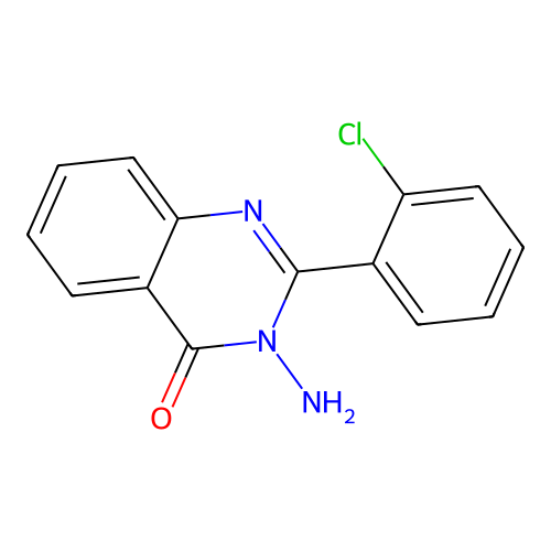 3-Amino-2-(2-chlorophenyl)quinazolin-4-one structure