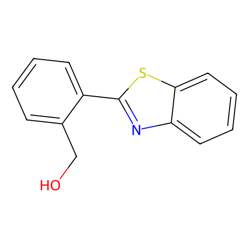 [2-(1,3-Benzothiazol-2-yl)phenyl]methanol structure