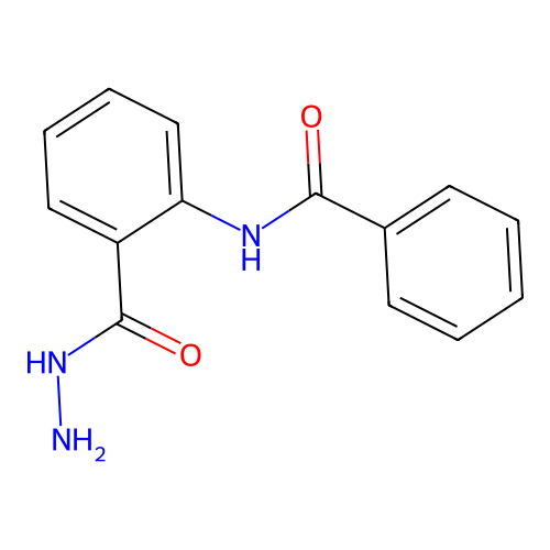 N-(2-Hydrazinocarbonyl-phenyl)-benzamide structure
