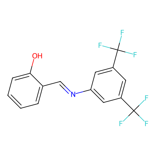 Alpha-(3,5-bis(trifluoromethyl)phenylimino)-O-cresol structure