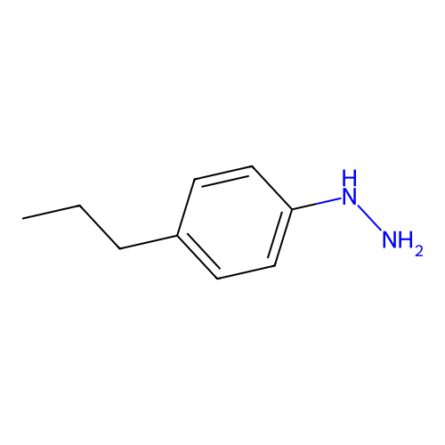 (4-Propylphenyl)hydrazine structure