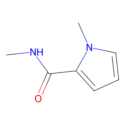 n,1-Dimethyl-1h-pyrrole-2-carboxamide structure