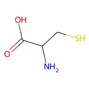 D-半胱氨酸 structure
