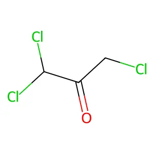 1,1,3-三氯丙酮 structure