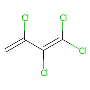 1,3-Butadiene, 1,1,2,3-tetrachloro- structure