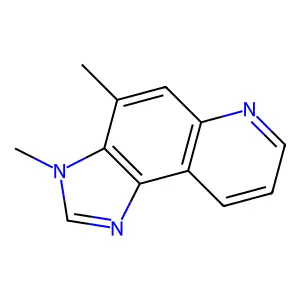 3,4-Dimethyl-3H-imidazo(4,5-f)quinoline structure
