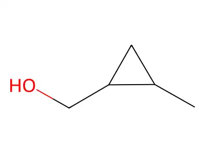 (2-Methylcyclopropyl)methanol structure