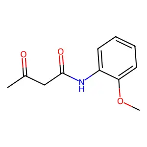 Acetoacet-o-anisidide structure