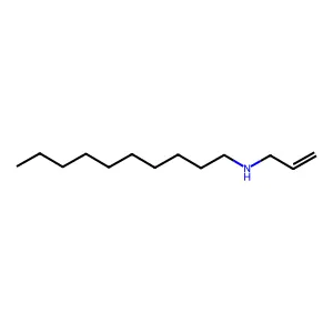 N-烯丙基癸胺 structure