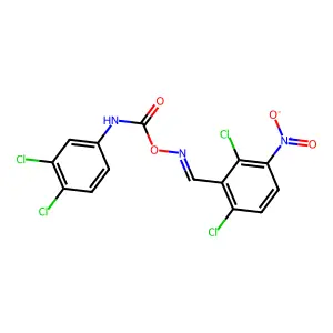 3-(Aminosulfonyl)-4-chlorobenzoic acid 2-methyl-2-phenylhydrazide structure