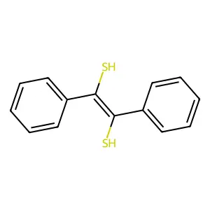 1,2-二苯基-1,2-乙二硫醇 structure