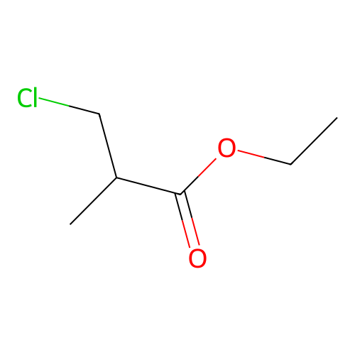 Ethyl 3-chloro-2-methylpropanoate structure