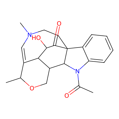 14-beta-Hydroxystrychnobrasiline structure