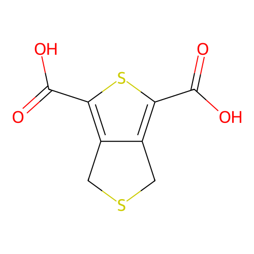 1H,3H-Thieno[3,4-c]thiophene-4,6-dicarboxylic acid structure
