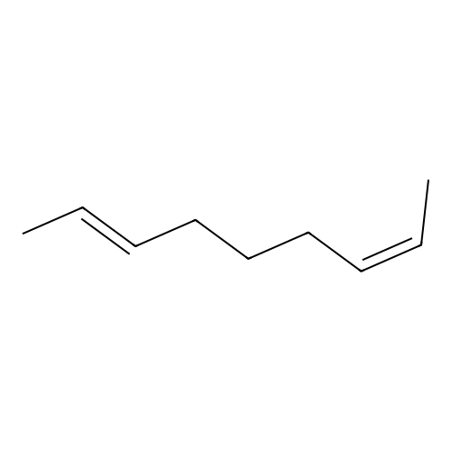 trans-2,cis-7-Nonadiene structure