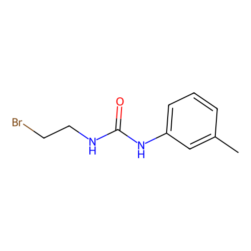 1-(2-Bromoethyl)-3-(3-methylphenyl)urea structure