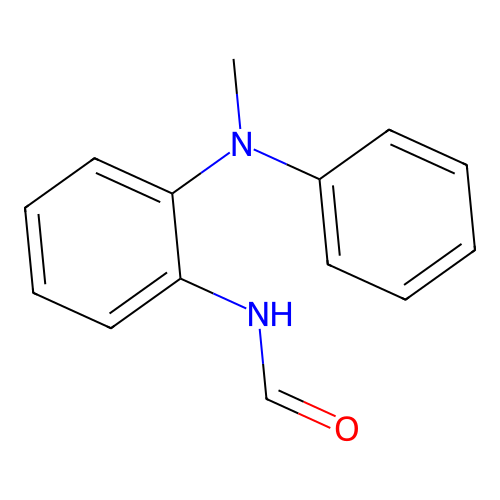 Formamide, N-[2-(methylphenylamino)phenyl]- structure
