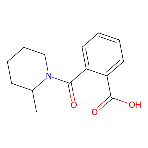 2-(2-Methylpiperidine-1-carbonyl)benzoic acid structure