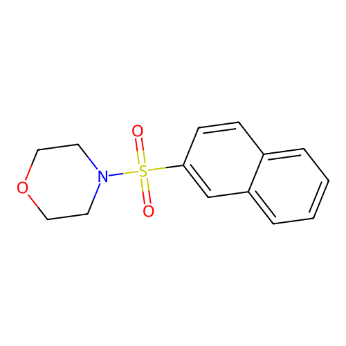 4-(Naphthalene-2-sulfonyl)morpholine structure