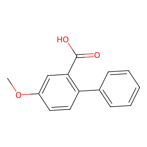 5-Methoxy-2-phenylbenzoic acid structure