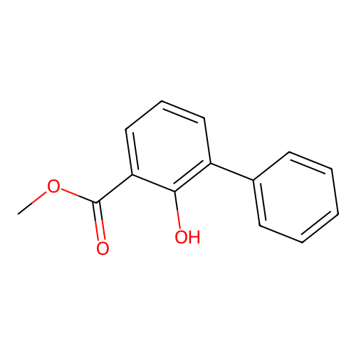 Methyl 2-hydroxy-3-phenylbenzoate structure