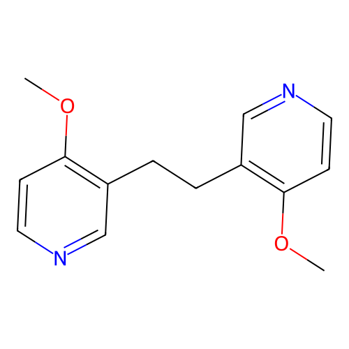4-Methoxy-3-[2-(4-methoxypyridin-3-yl)ethyl]pyridine structure