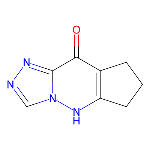 7,8-dihydro-6H-cyclopenta[e][1,2,4]triazolo[4,3-b]pyridazin-9-ol structure