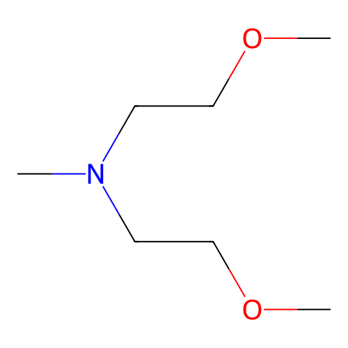 2-Methoxy-N-(2-methoxyethyl)-N-methylethanamine structure