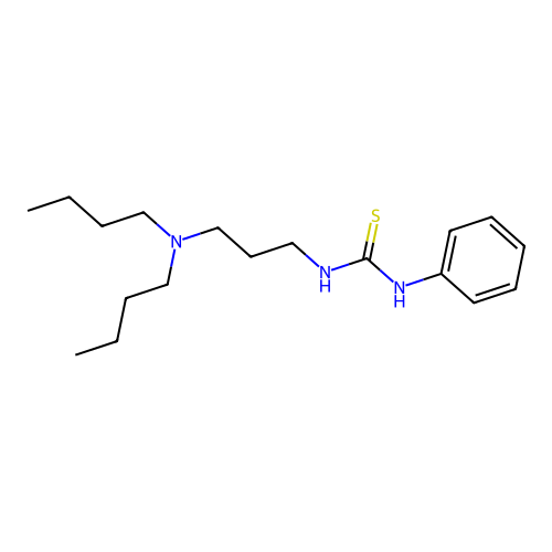 1-(3-(Dibutylamino)propyl)-3-phenyl-2-thiourea structure