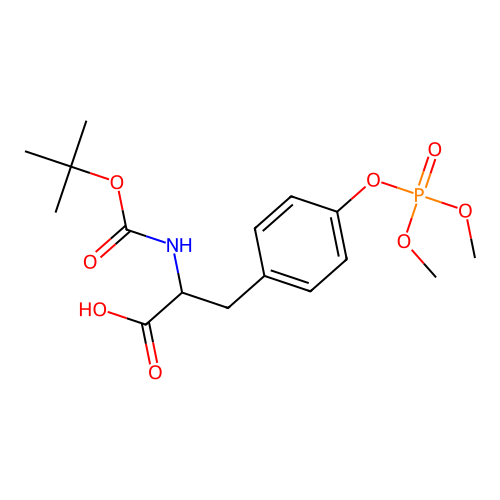 Boc-Tyr(POMe)-OH structure