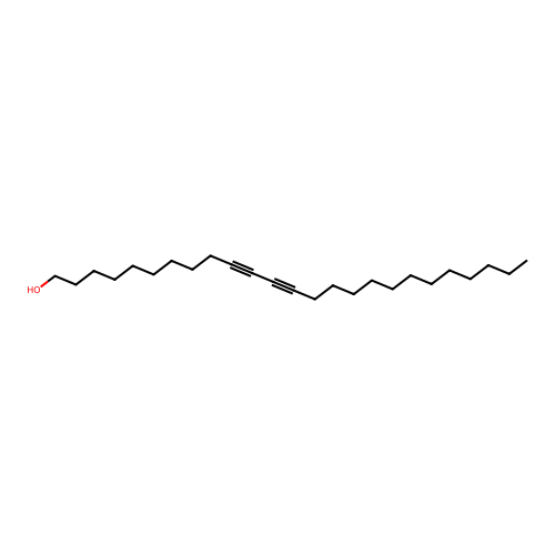 10,12-Pentacosadiyn-1-ol structure