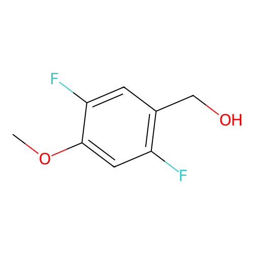 (2,5-Difluoro-4-methoxyphenyl)methanol structure