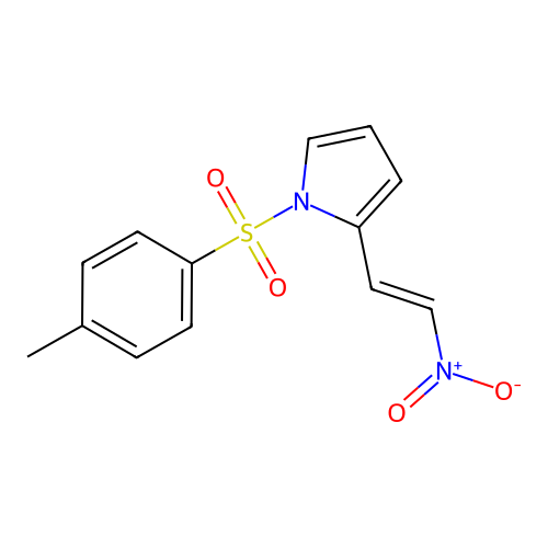 1-(4-Methylphenyl)sulfonyl-2-(2-nitroethenyl)pyrrole structure