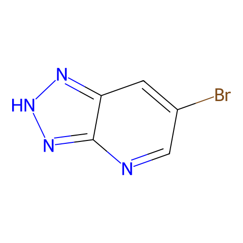 6-Bromo-1H-1,2,3-triazolo[4,5-b]pyridine structure