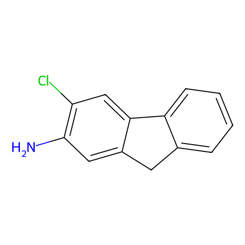 3-Chloro-9h-fluoren-2-amine structure