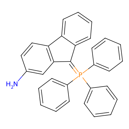 9-(Triphenylphosphoranylidene)-9H-fluoren-2-amine structure