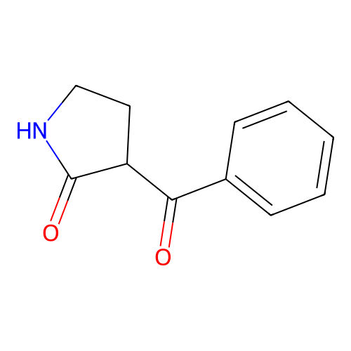 3-Benzoylpyrrolidin-2-one structure