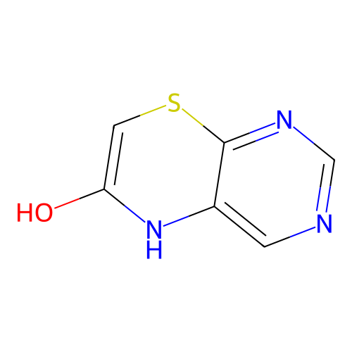 5h-Pyrimido[4,5-b][1,4]thiazin-6-ol structure