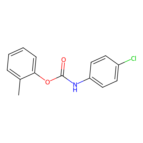 2-Methylphenyl 4-chlorophenylcarbamate structure