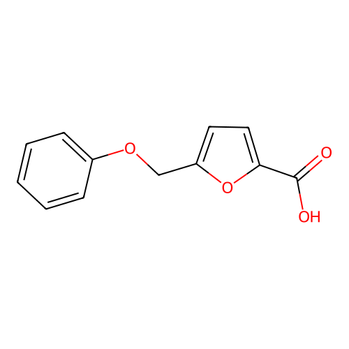 5-(Phenoxymethyl)furan-2-carboxylic acid structure