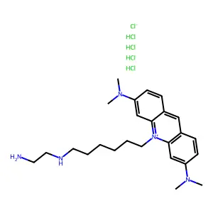 C25H38N5.4ClH.Cl structure