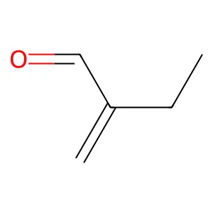 Ethylacrolein structure